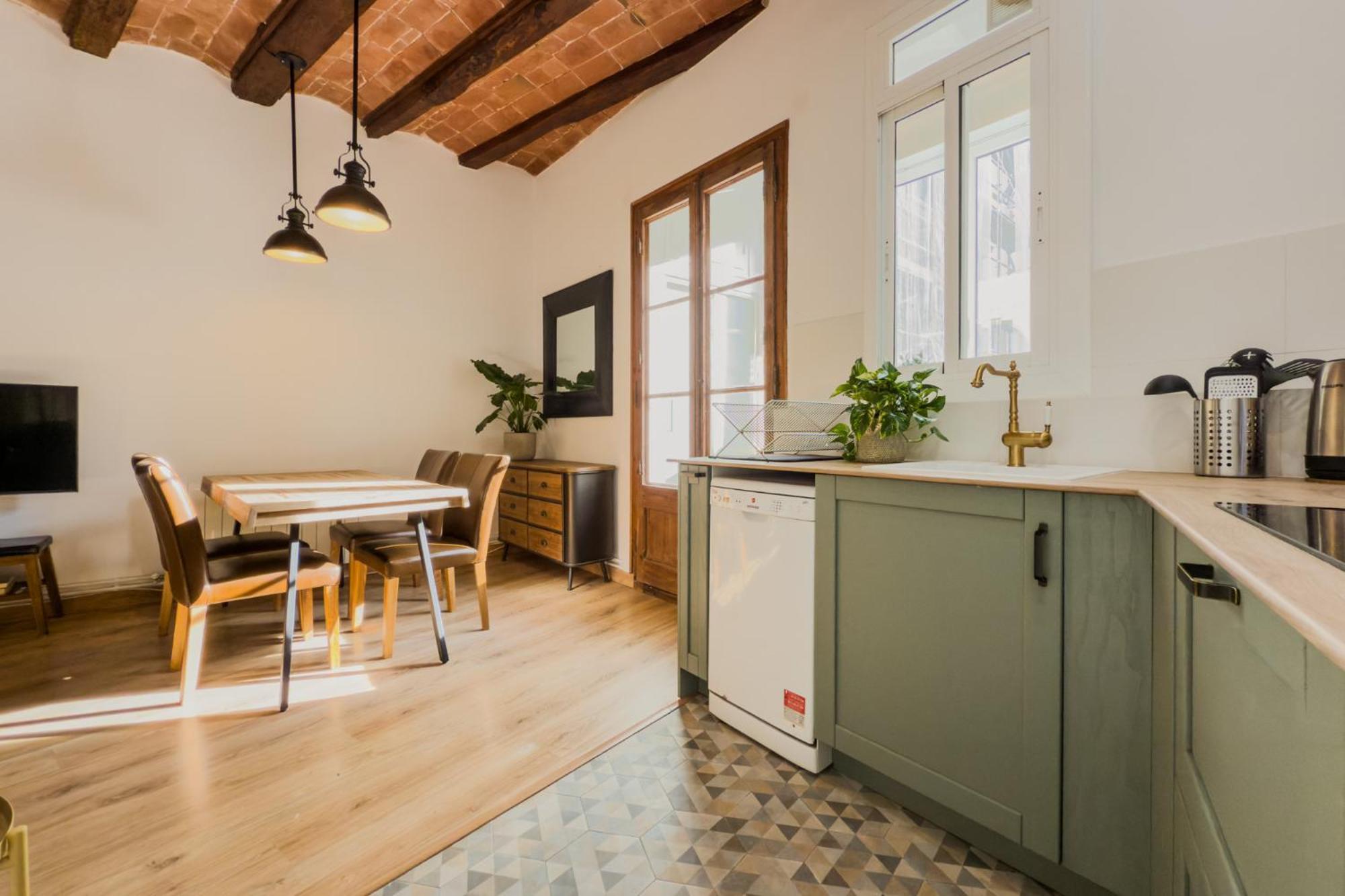 Magalhaes - Trad Flat In Poble Sec, Near Ramblas Barcelona Exteriér fotografie