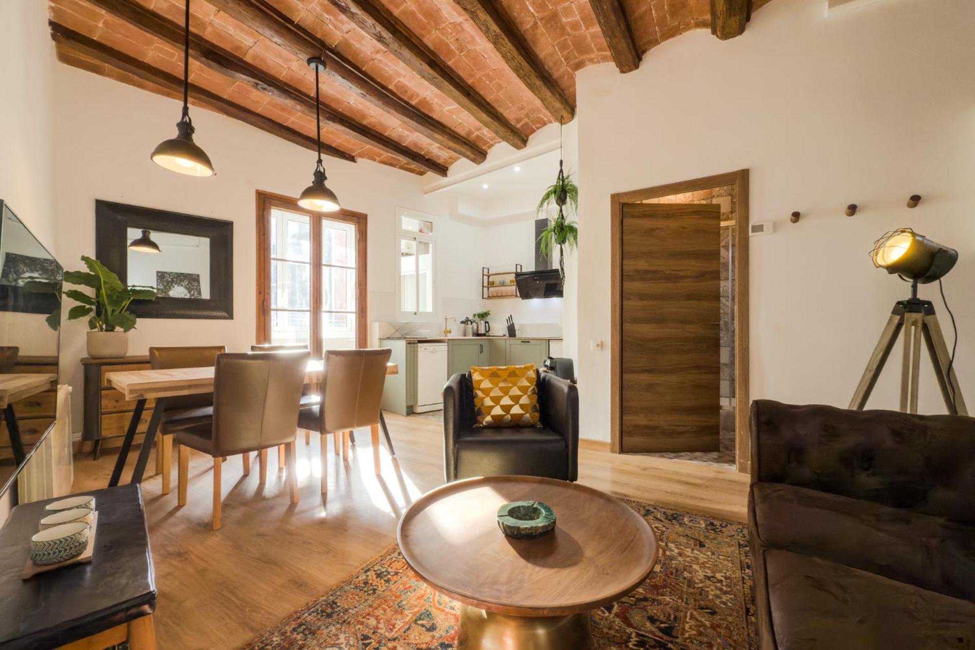 Magalhaes - Trad Flat In Poble Sec, Near Ramblas Barcelona Exteriér fotografie